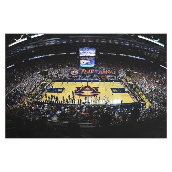 Auburn Tigers Neville Arena Indoor and Outdoor Silk Posters - Image 2