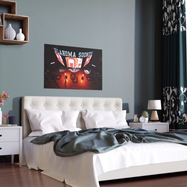 Oklahoma Sooners Lloyd Noble Center Indoor and Outdoor Silk Posters