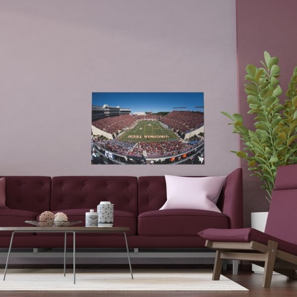 Virginia Tech Hokies Lane Stadium Indoor and Outdoor Silk Posters - Image 3