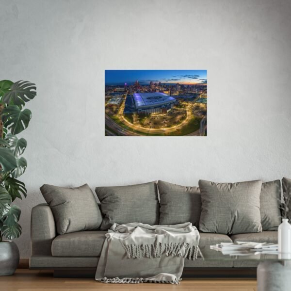 Detroit Lions Ford Field Fine Art Posters - Image 2