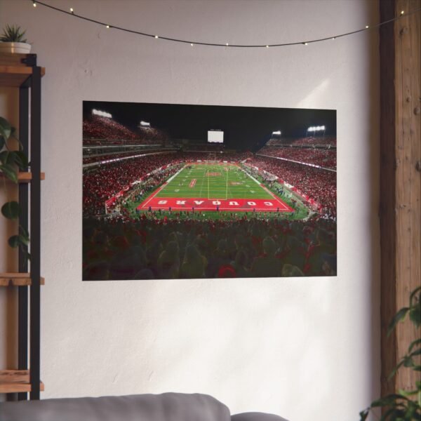 Houston Cougars TDECU Stadium Fine Art Posters - Image 3