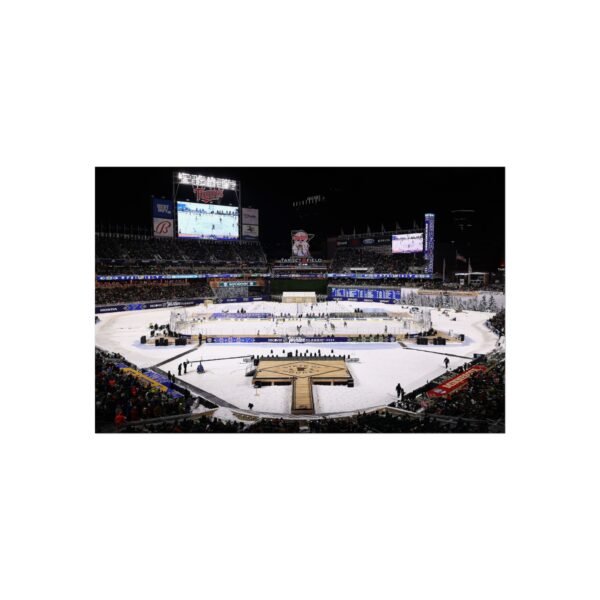 2022 Winter Classic Target Field - St. Louis Blues vs Minnesota Wild Fine Art Posters
