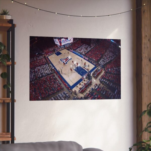 Arizona Wildcats McKale Center Fine Art Posters - Image 3