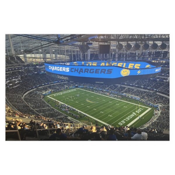 Los Angeles Chargers SoFi Stadium Indoor and Outdoor Silk Posters - Image 2