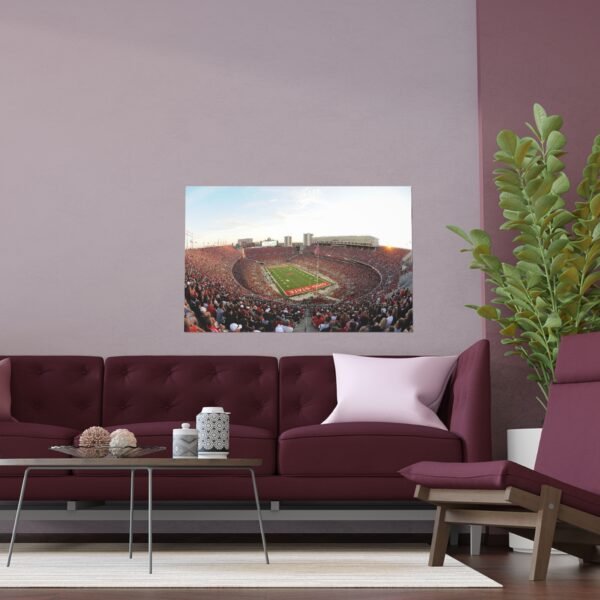 Ohio State Buckeyes Ohio Stadium Indoor and Outdoor Silk Posters - Image 3