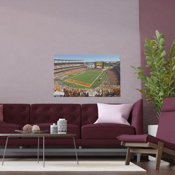 Baylor Bears McLane Stadium Indoor and Outdoor Silk Posters - Image 3