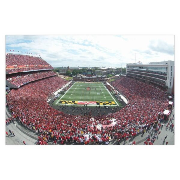 Maryland Terrapins SECU Stadium Indoor and Outdoor Silk Posters - Image 2