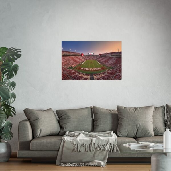 Arkansas Razorbacks Donald W. Reynolds Razorback Stadium Fine Art Posters - Image 2