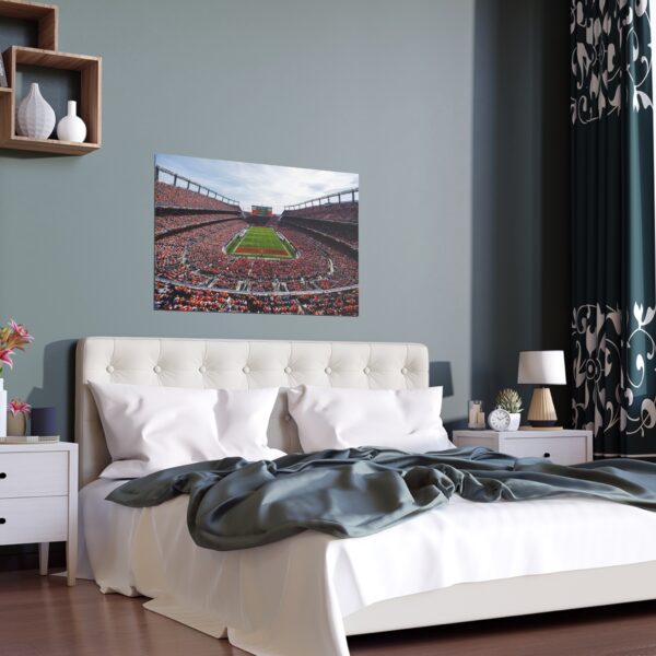 Denver Broncos Empower Field at Mile High Indoor and Outdoor Silk Posters