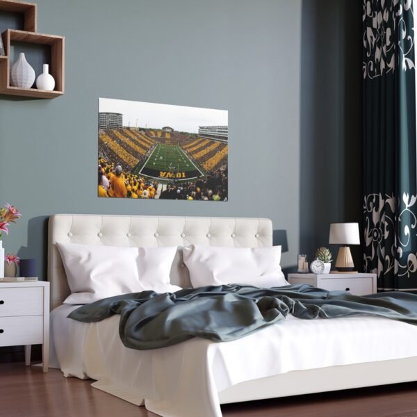 Iowa Hawkeyes Kinnick Stadium Indoor and Outdoor Silk Posters