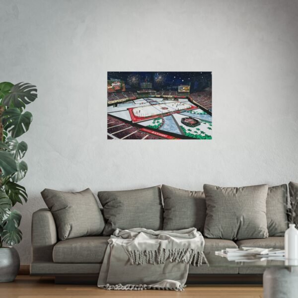 2024 Winter Classic Wrigley Field - St. Louis Blues vs Chicago Blackhawks Fine Art Posters - Image 2