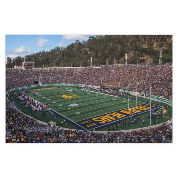 California Golden Bears California Memorial Stadium Indoor and Outdoor Silk Posters - Image 2