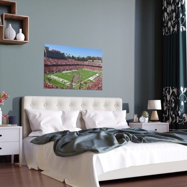 Stanford Cardinal Stanford Stadium Indoor and Outdoor Silk Posters