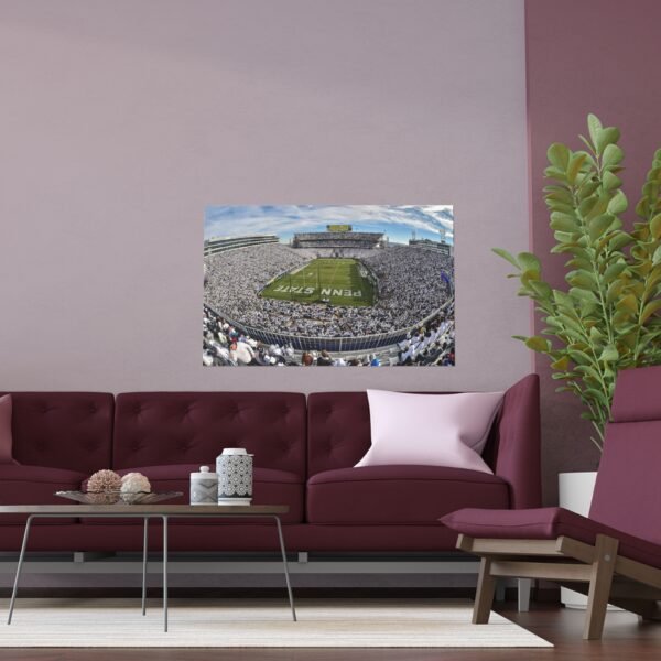 Penn State Nittany Lions Beaver Stadium Indoor and Outdoor Silk Posters - Image 3