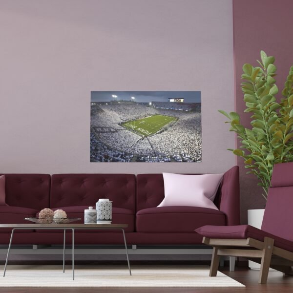 Penn State Nittany Lions Beaver Stadium Indoor and Outdoor Silk Posters - Image 3