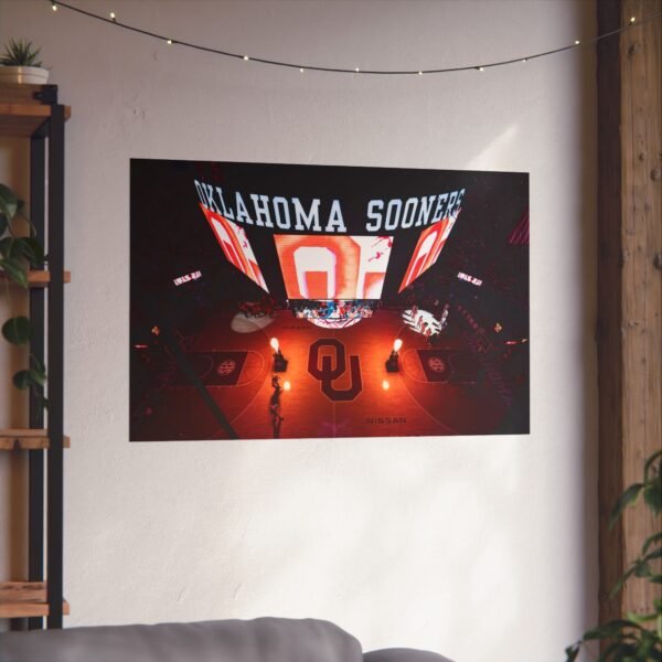 Oklahoma Sooners Lloyd Noble Center Fine Art Posters - Image 3