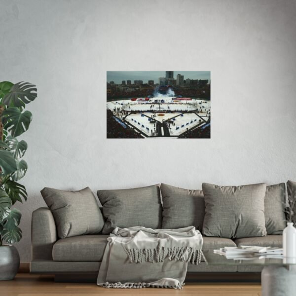 2009 Winter Classic Wrigley Field - Detroit Red Wings vs  Chicago Blackhawks Fine Art Posters - Image 2