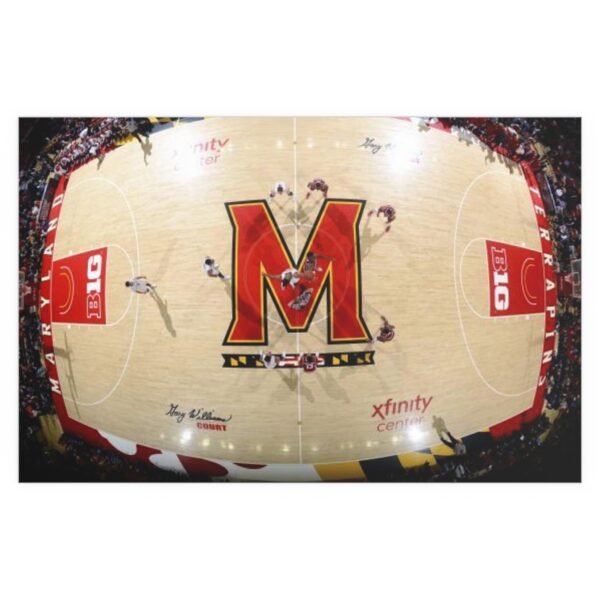 Maryland Terrapins XFINITY Center Indoor and Outdoor Silk Posters - Image 2
