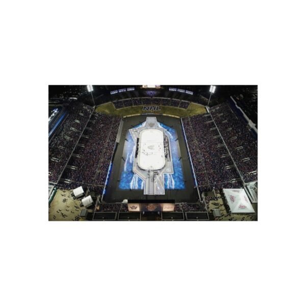 2018 Stadium Series Navy-Marine Corps Memorial Stadium - Toronto Maple Leafs vs Washington Capitals Fine Art Posters