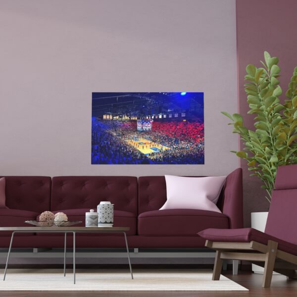 Kansas Jayhawks Allen Fieldhouse Indoor and Outdoor Silk Posters - Image 3
