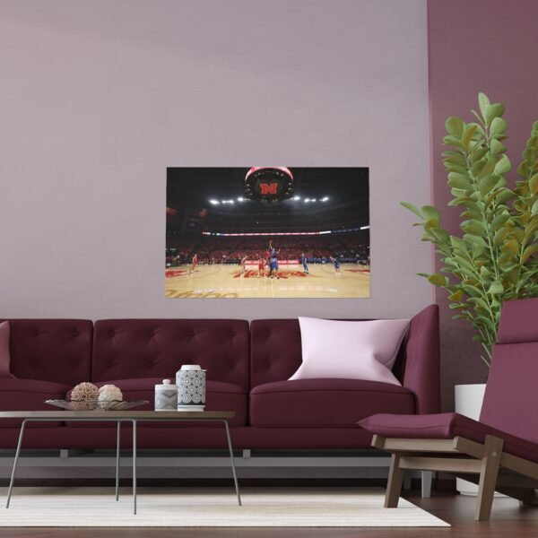 Nebraska Cornhuskers Pinnacle Bank Arena Indoor and Outdoor Silk Posters - Image 3