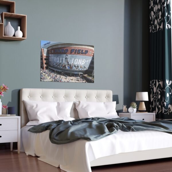 Detroit Lions Ford Field Indoor and Outdoor Silk Posters