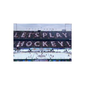2016 Stadium Series TCF Bank Stadium - Chicago Blackhawks vs Minnesota Wild Fine Art Posters