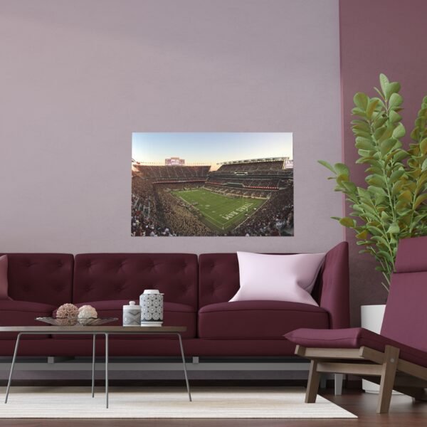 Texas A&M Aggies Kyle Field Indoor and Outdoor Silk Posters - Image 3