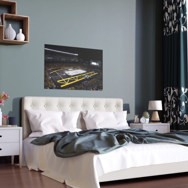 2017 Stadium Series Heinz Field - Philadelphia Flyers vs Pittsburgh Penguins Indoor and Outdoor Silk Posters