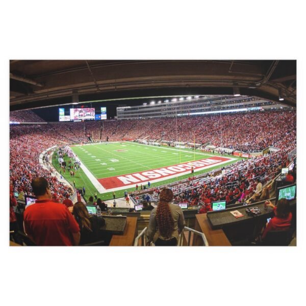 Wisconsin Badgers Camp Randall Stadium Indoor and Outdoor Silk Posters - Image 2