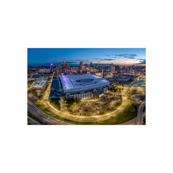 Detroit Lions Ford Field Fine Art Posters