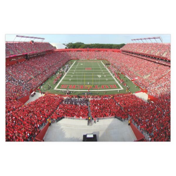 Rutgers Scarlet Knights SHI Stadium Indoor and Outdoor Silk Posters - Image 2