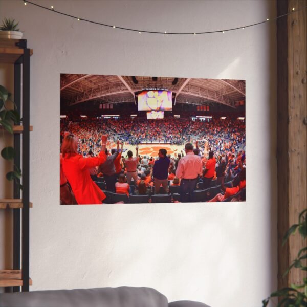 Clemson Tigers Littlejohn Coliseum Fine Art Posters - Image 3