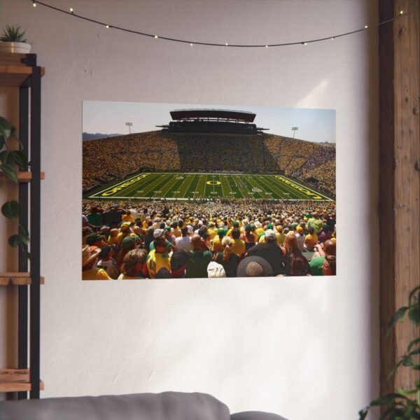 Oregon Ducks Autzen Stadium Fine Art Posters - Image 3