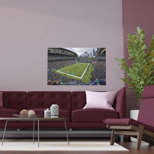 Seattle Seahawks Lumen Field Indoor and Outdoor Silk Posters - Image 3