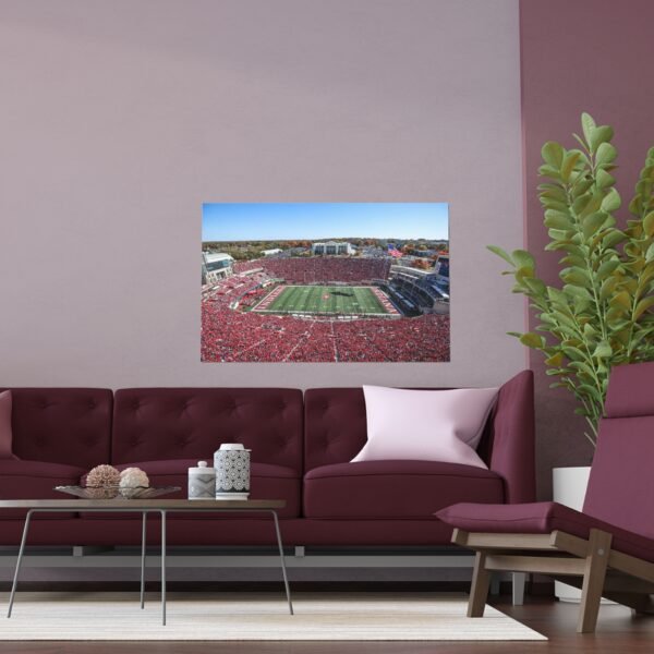 Indiana Hoosiers Memorial Stadium Indoor and Outdoor Silk Posters - Image 3