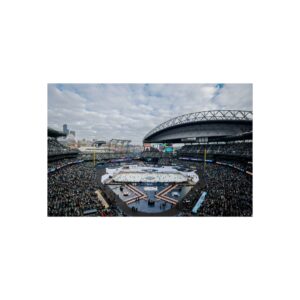 2024 Winter Classic T-Mobile Park - Vegas Golden Knights vs Seattle Kraken Fine Art Posters