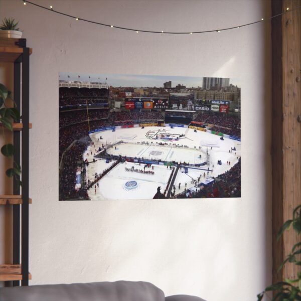 2014 Stadium Series Yankee Stadium - New York Rangers vs  New Jersey Devils Fine Art Posters - Image 3