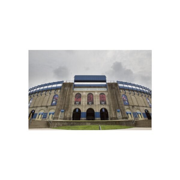 Kansas Jayhawks David Booth Kansas Memorial Stadium Fine Art Posters