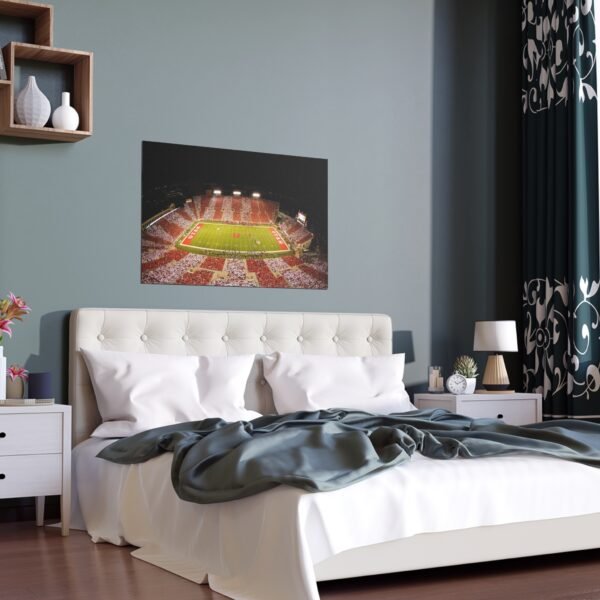 Utah Utes Rice–Eccles Stadium Indoor and Outdoor Silk Posters