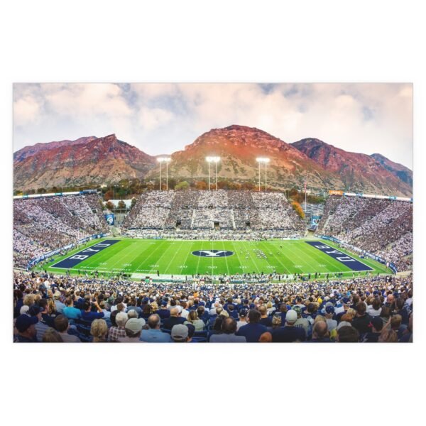 BYU Cougars LaVell Edwards Stadium Indoor and Outdoor Silk Posters - Image 2