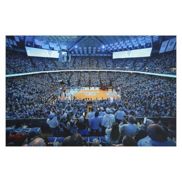 North Carolina Tar Heels Dean Smith Center Indoor and Outdoor Silk Posters - Image 2