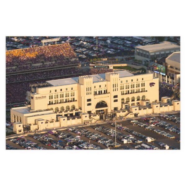Kansas State Wildcats Bill Snyder Family Stadium Indoor and Outdoor Silk Posters - Image 2
