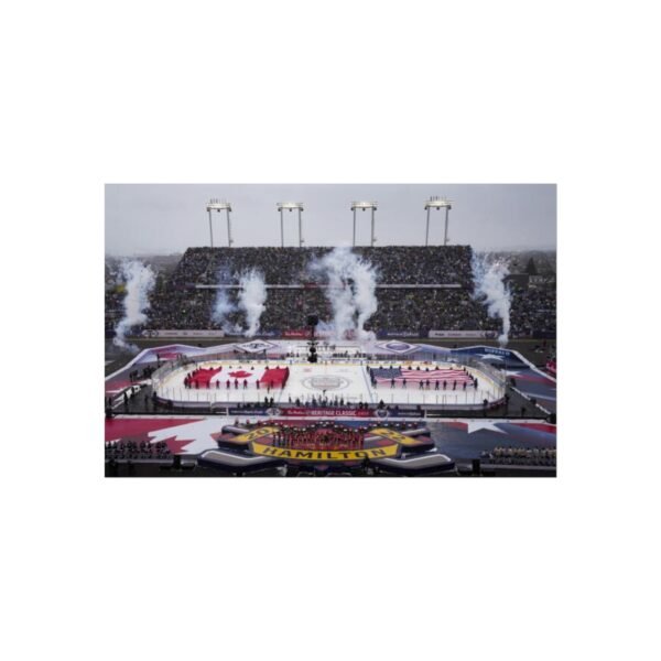 2022 Heritage Classic Tim Hortons Field - Toronto Maple Leafs vs Buffalo Sabres Fine Art Posters