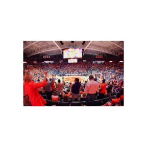 Clemson Tigers Littlejohn Coliseum Fine Art Posters