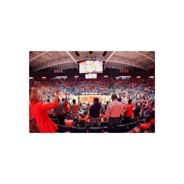 Clemson Tigers Littlejohn Coliseum Fine Art Posters