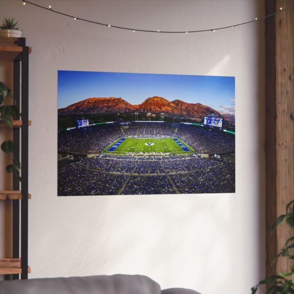 BYU Cougars LaVell Edwards Stadium Fine Art Posters - Image 3