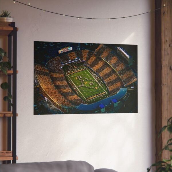 West Virginia Mountaineers Milan Puskar Stadium Fine Art Posters - Image 3