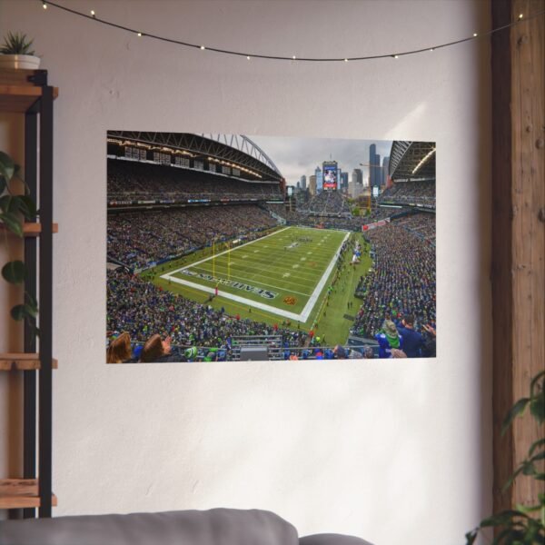 Seattle Seahawks Lumen Field Fine Art Posters - Image 3