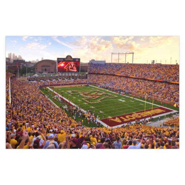 Minnesota Golden Gophers Williams Arena Indoor and Outdoor Silk Posters - Image 2